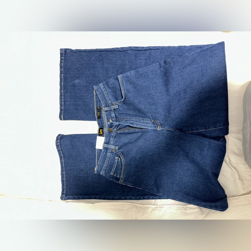 Lee Women's High Rise a Line Jean